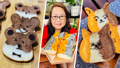 Kawaii Cat Shokupan & Bear Bread By Home-Based Baker Make Fun Christmas Gifts