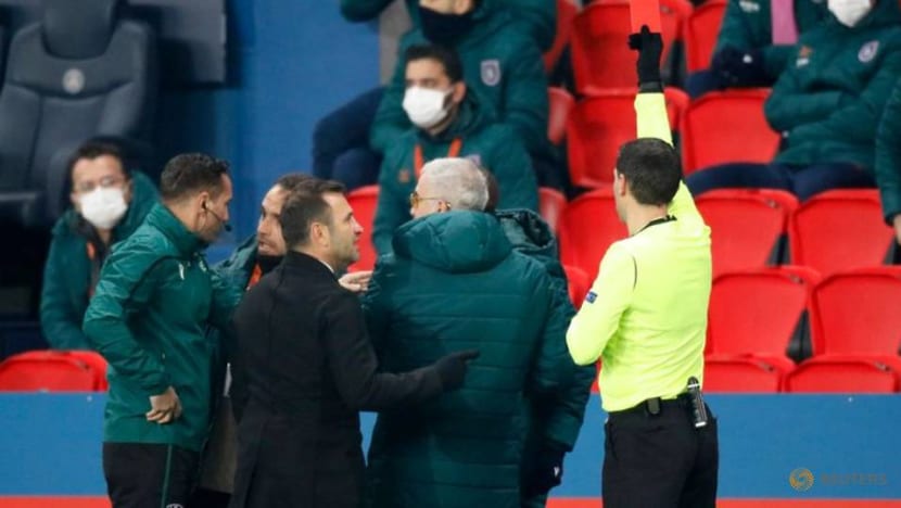 Football: Basaksehir and PSG walk off after alleged racism by a match official Football: Basaksehir and PSG walk off after alleged racism by a match official