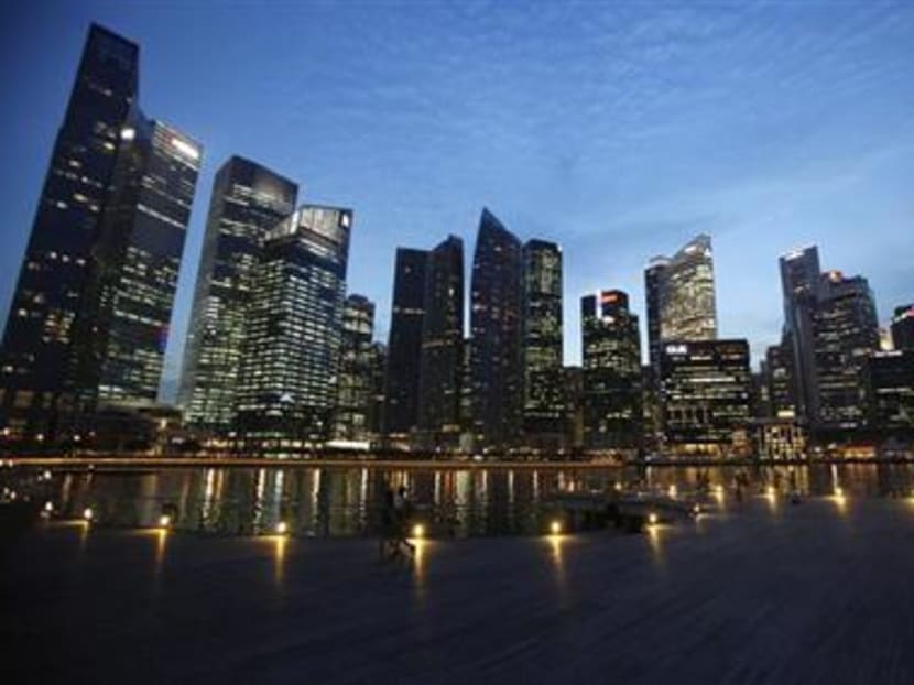 Shot of the Singapore skyline. Photo: Reuters