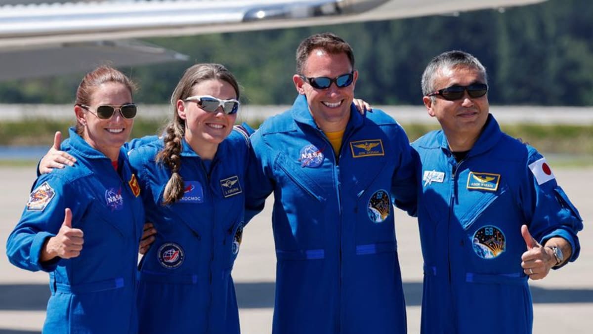 Russian cosmonaut hitching ride with SpaceX as part of next space station crew - CNA