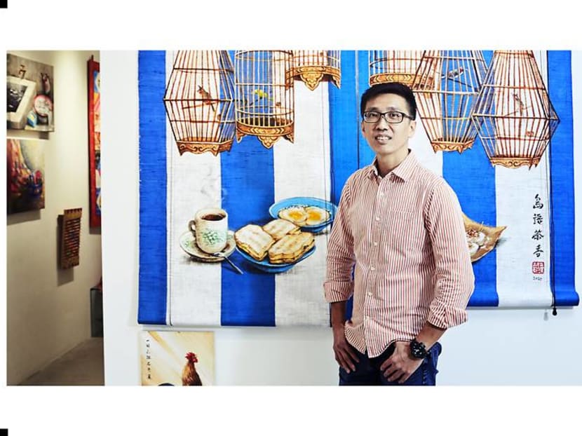 Singapore street artist Yip Yew Chong’s first series of nostalgic paintings sells out in a flash