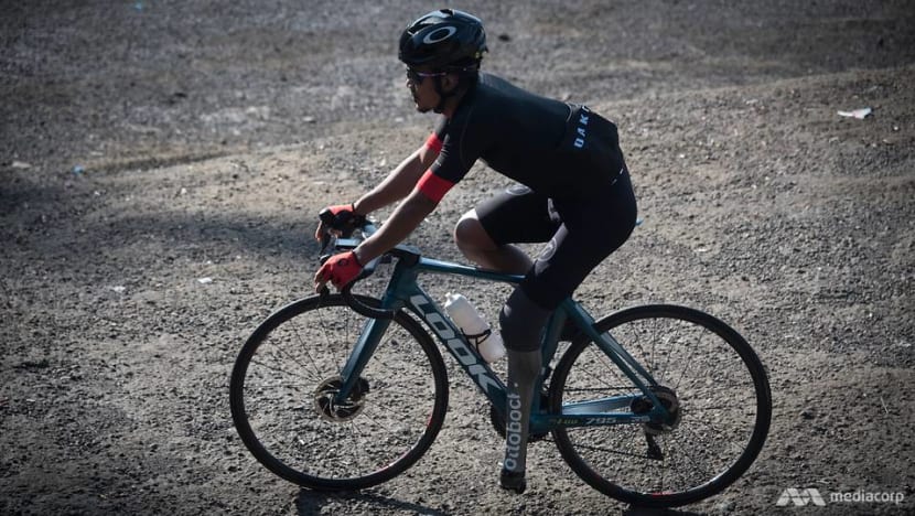 An Indonesian motorbike racer lost his leg in a crash. Now he is gunning for Paralympic glory An Indonesian motorbike racer lost his leg in a crash. Now he is gunning for Paralympic glory