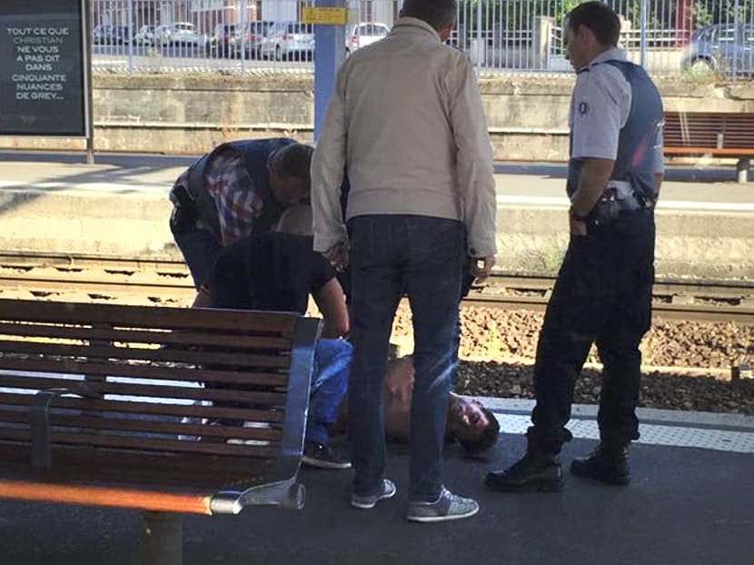 Gallery: U.S. soldier wounded helping to overpower gunman on train in France