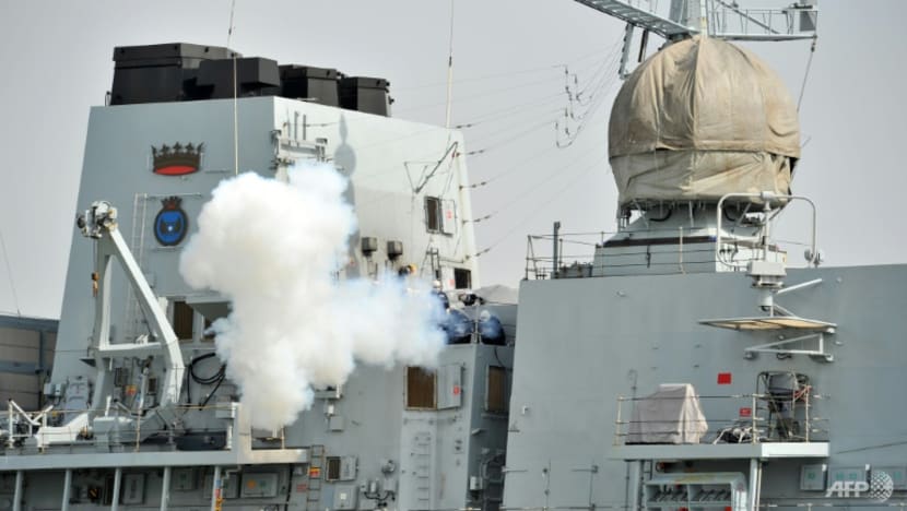 UK warship makes rare transit through Taiwan Strait UK warship makes rare transit through Taiwan Strait