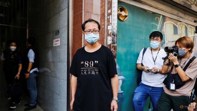 Group behind Hong Kong's annual Tiananmen vigil disbands amid probe Group behind Hong Kong's annual Tiananmen vigil disbands amid probe