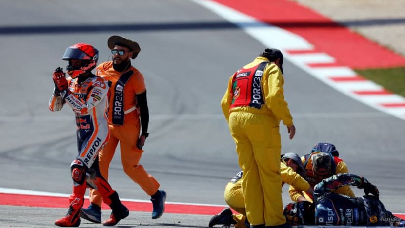 Honda's Marquez to miss Argentina GP due to hand injury Honda's Marquez to miss Argentina GP due to hand injury