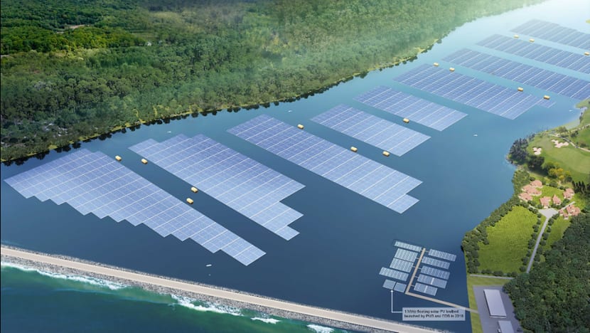 Construction begins on Tengeh Reservoir floating solar farm, touted as one of world’s largest Construction begins on Tengeh Reservoir floating solar farm, touted as one of world’s largest