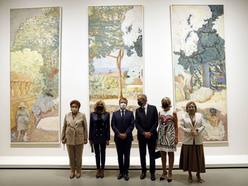 Macron inaugurates Morozov art collection exhibit in Paris Macron inaugurates Morozov art collection exhibit in Paris