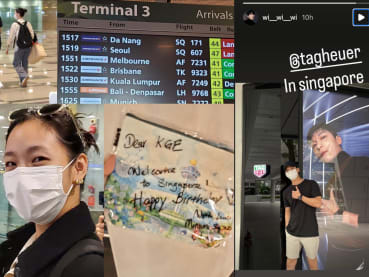 K-drama stars Kim Go-eun and Wi Ha-joon spotted in Singapore to film new series