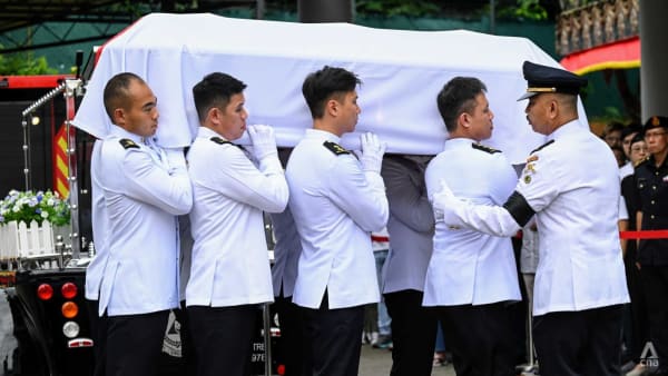 Ceremonial funeral held for fallen SCDF firefighter remembered for selflessness, passion for work