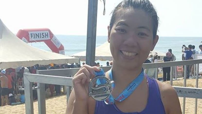 Perenang S'pura Melanie Ho menang tempat ke-3 Swimathon Antarabangsa di M'sia