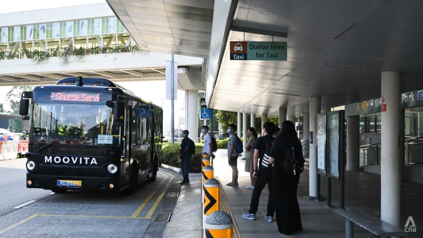 Driverless bus service begins in Ngee Ann Polytechnic, and it’s free