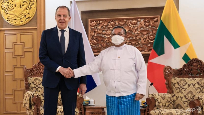 Russia backs Myanmar junta's efforts to 'stabilise' country, says Foreign Minister Lavrov Russia backs Myanmar junta's efforts to 'stabilise' country, says Foreign Minister Lavrov