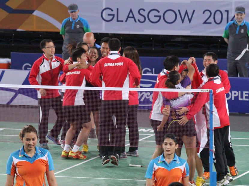 Commonwealth Games: Singapore win bronze in badminton mixed team event