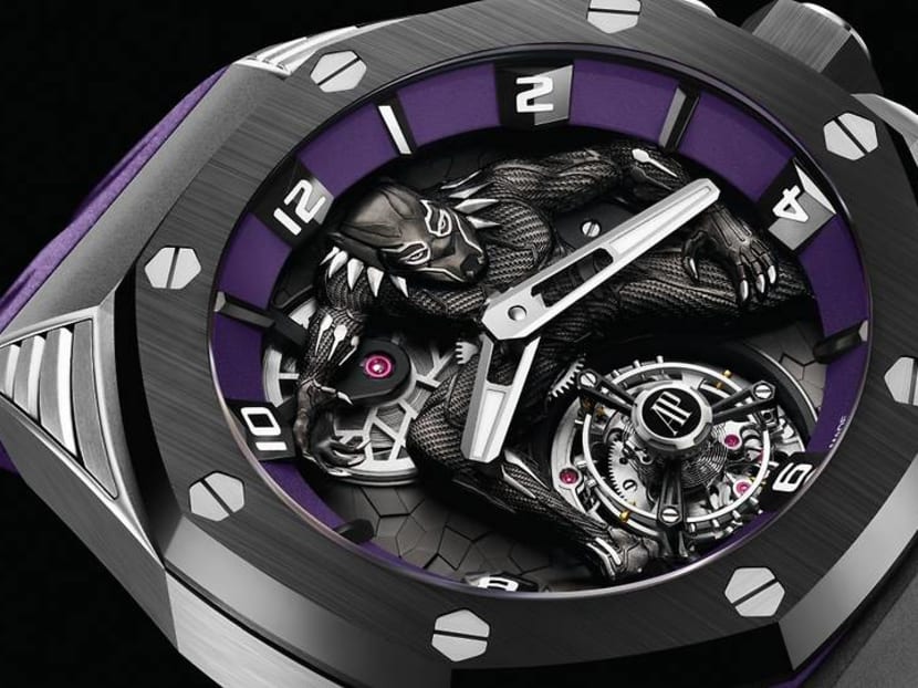 Kevin Hart, Serena Williams unveil Audemars Piguet's Black Panther watch Kevin Hart, Serena Williams unveil Audemars Piguet's Black Panther watch