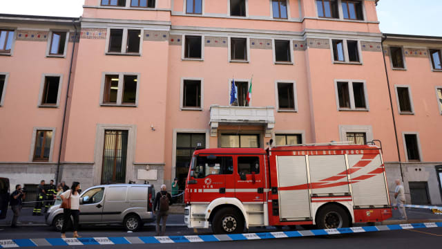 意大利米兰疗养院发生大火 造成至少六人死亡