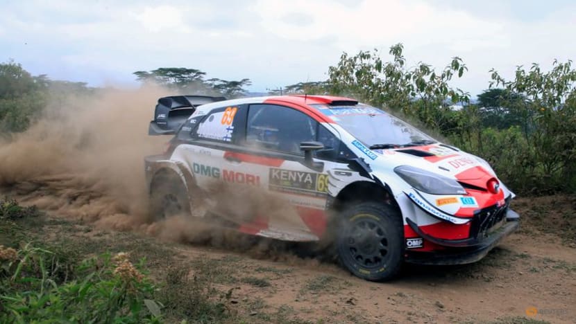 Rallying-Rovanpera chases repeat win after rain slashes Ogier's Safari lead