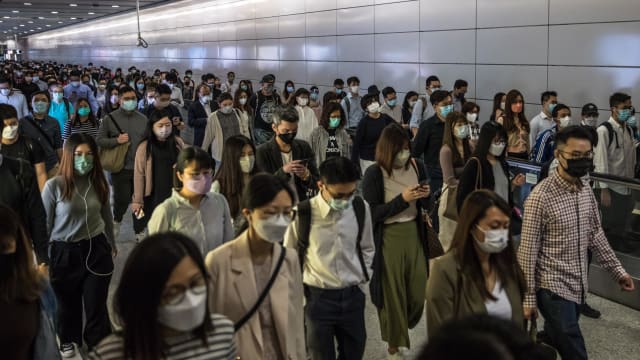 香港冠病单日新增病例破6000起 五人病逝
