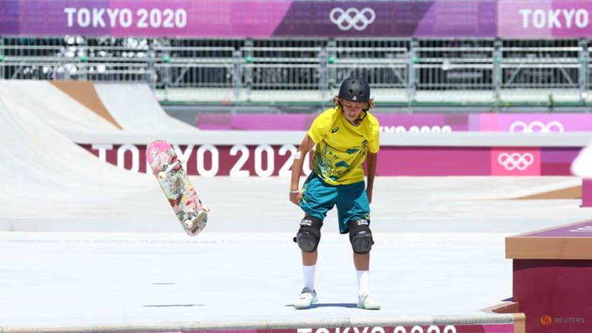 Olympics-Skateboarding-Australia's Palmer wins gold for men's park Olympics-Skateboarding-Australia's Palmer wins gold for men's park
