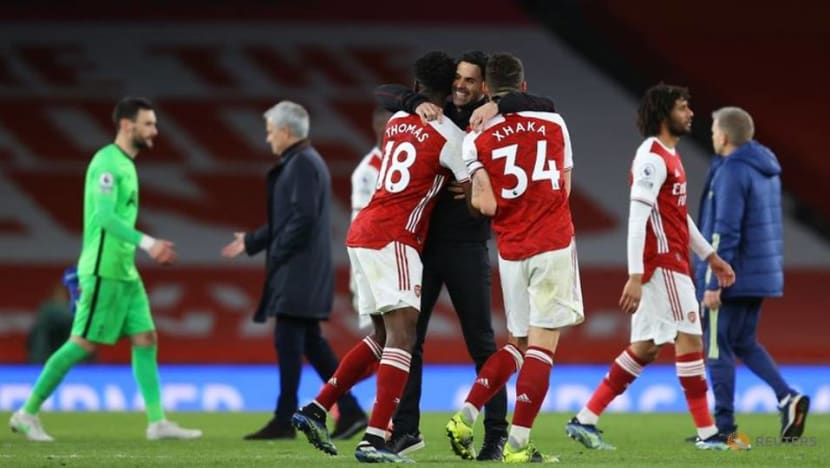 Football: Arteta's tough Aubameyang stance vindicated as Arsenal beat Spurs