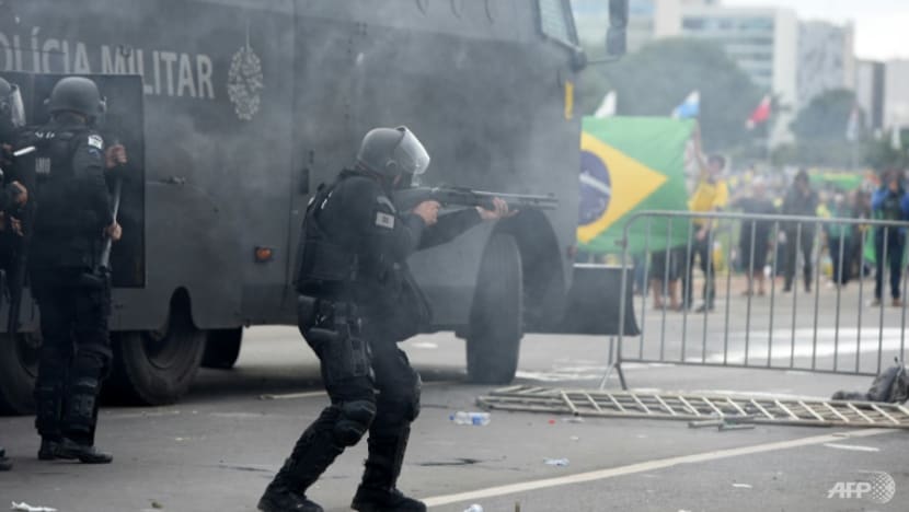 Lula slams far-right 'terrorism' as Brazil clears protest camps Lula slams far-right 'terrorism' as Brazil clears protest camps