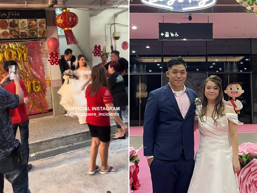 Couples hold wedding banquets at local coffeeshop and Haidilao TODAY