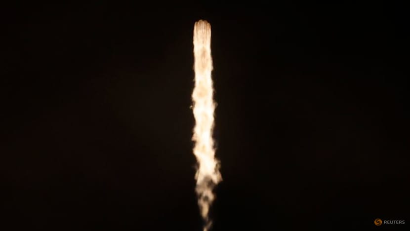 NASA, SpaceX launch 4 more astronauts into orbit on flight to space station NASA, SpaceX launch 4 more astronauts into orbit on flight to space station