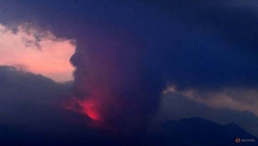 Volcano erupts on western Japanese island of Kyushu; regulators say no issues at nuclear plant Volcano erupts on western Japanese island of Kyushu; regulators say no issues at nuclear plant