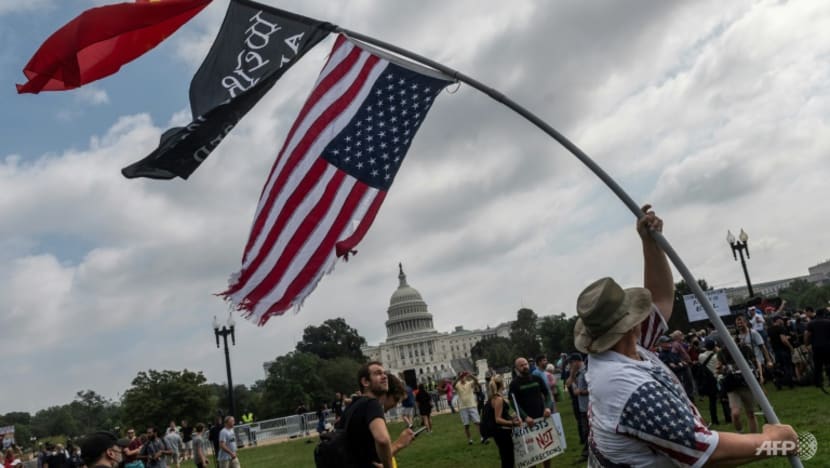 Sparse attendance at rally in support of US Capitol rioters Sparse attendance at rally in support of US Capitol rioters