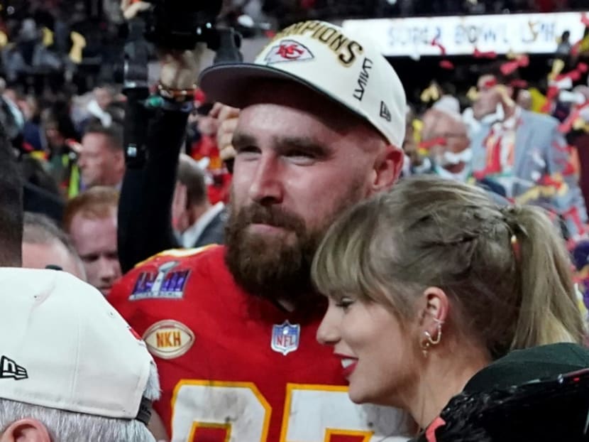 Travis Kelce lands in Singapore to support girlfriend Taylor Swift on Eras Tour