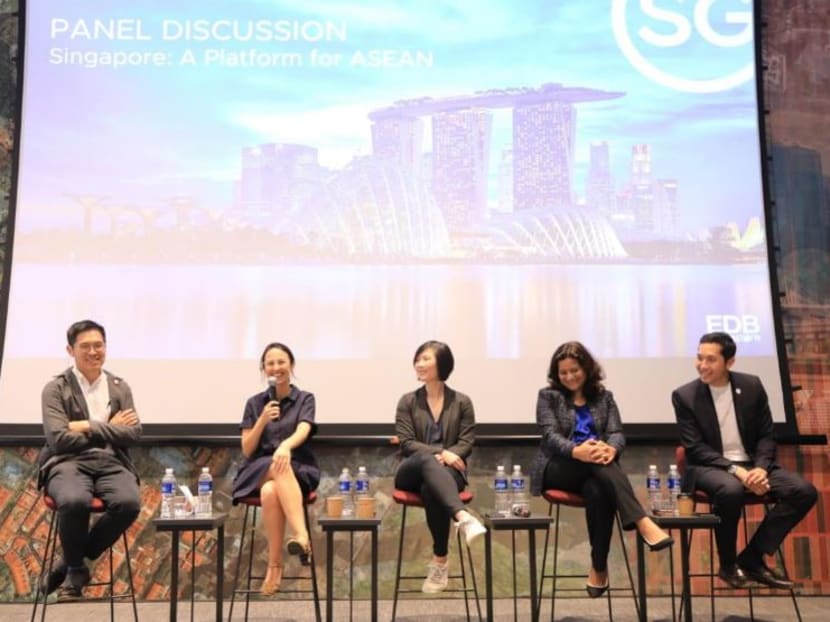 Panellists at a dialogue titled, Singapore: A Platform for Asean, talked about what it was about Singapore and South-east Asia that appealed to them.