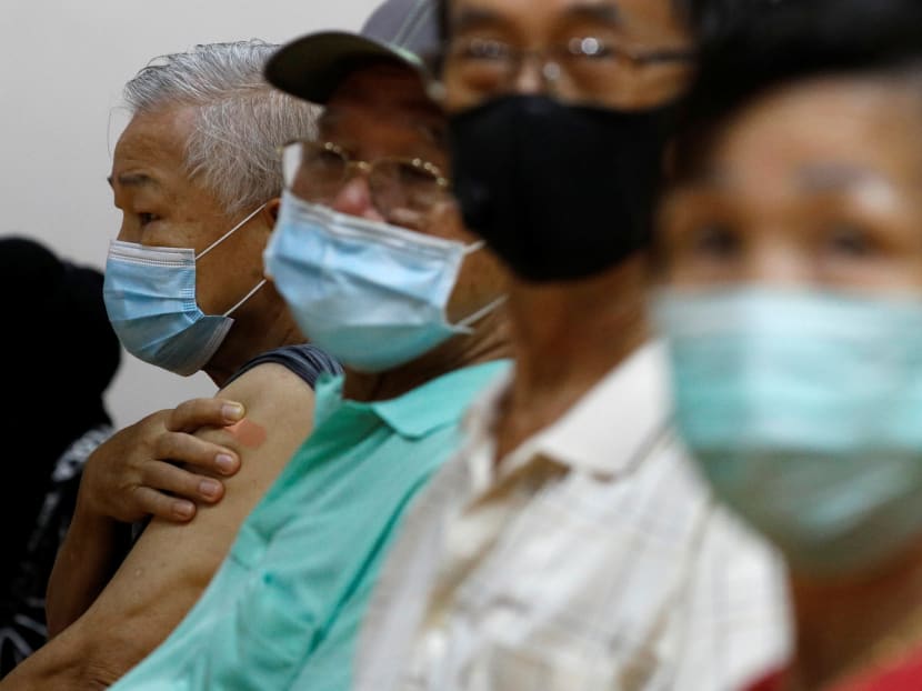 Based on MOH’s latest figures, as of June 28, 76 per cent of seniors aged 60 and above have had at least one dose of the vaccine. Based on MOH’s latest figures, as of June 28, 76 per cent of seniors aged 60 and above have had at least one dose of the vaccine.