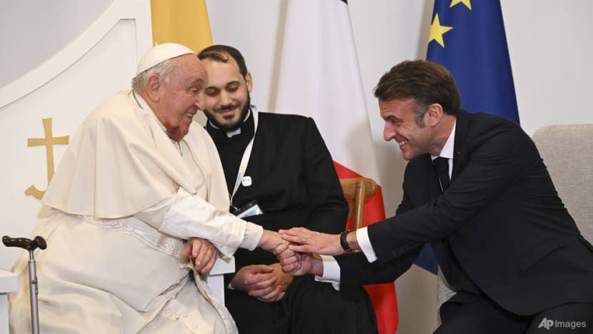 Pope Francis, in Corsica, warns against religion that stokes divisions - CNA