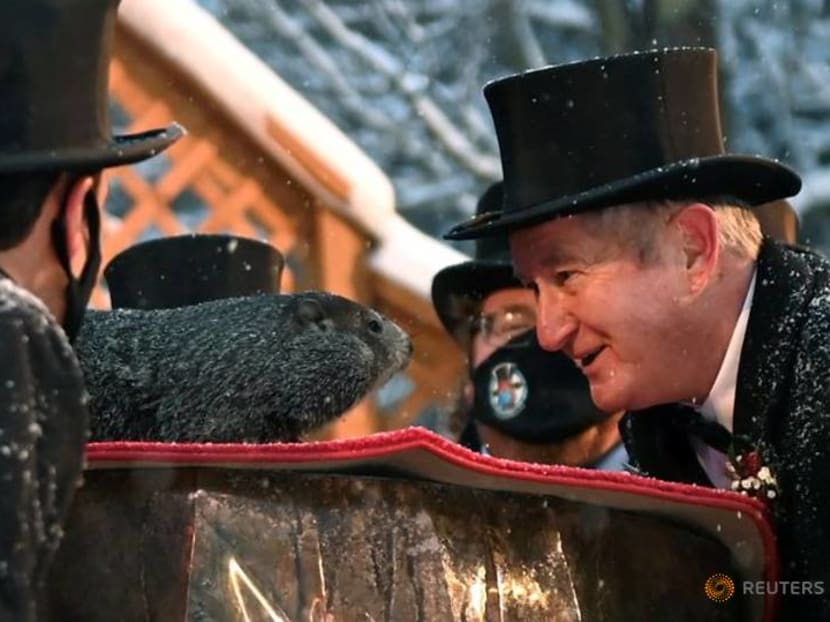 Groundhog predicts more winter for a country that just got a dose of it Groundhog predicts more winter for a country that just got a dose of it