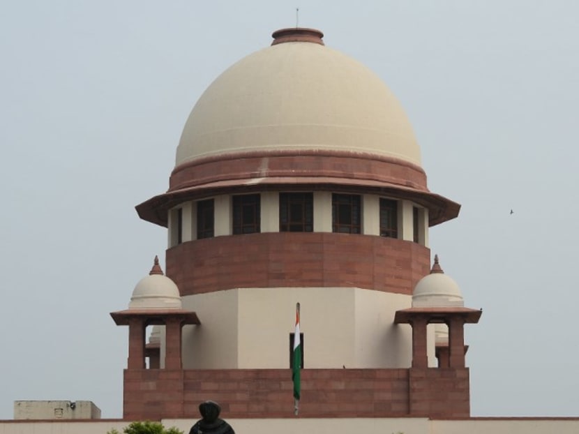 India's Supreme Court. It ruled on Thursday (Aug 24) that citizens have a constitutional right to privacy, a landmark verdict that could have wide-reaching implications for the government's flagship biometric programme.Photo: AFP