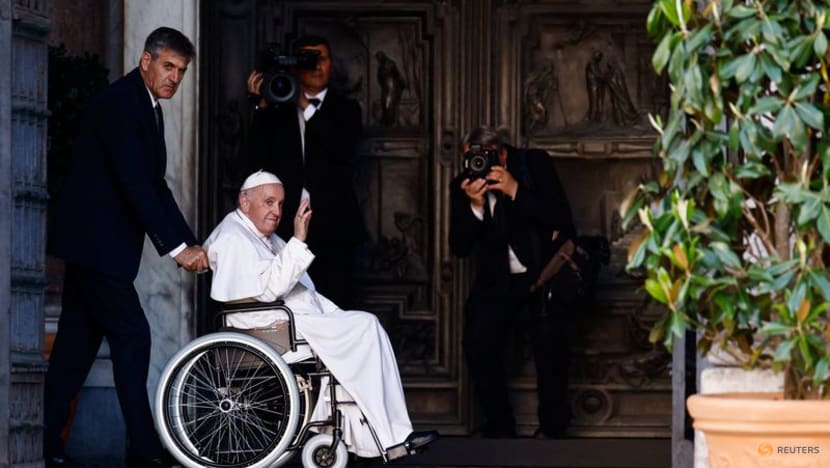 Pope Francis leads international prayer service for peace in Ukraine, elsewhere Pope Francis leads international prayer service for peace in Ukraine, elsewhere
