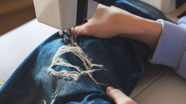 This denim alteration specialist in Singapore brings vintage, ill-fitting and torn jeans back to life