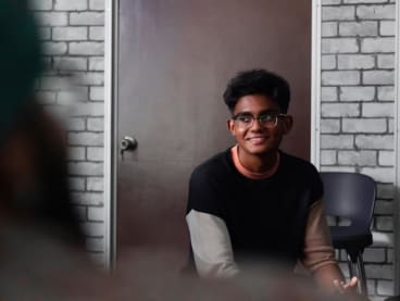 Ajay Suriyah, 20, is a recent graduate from Temasek Polytechnic.

