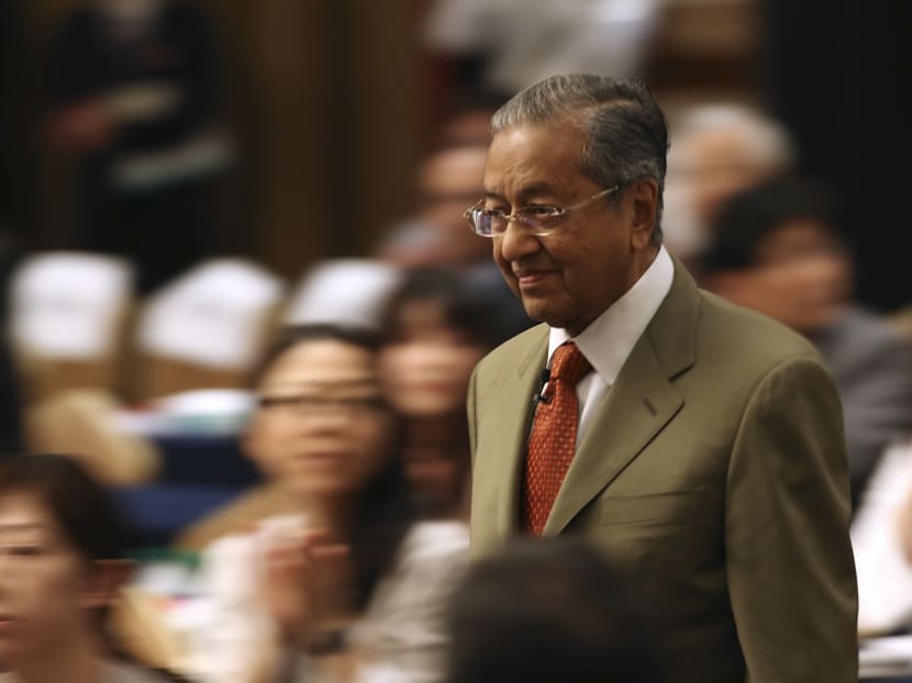 Former Malaysian prime minister Mahathir Mohamad. AP file photo