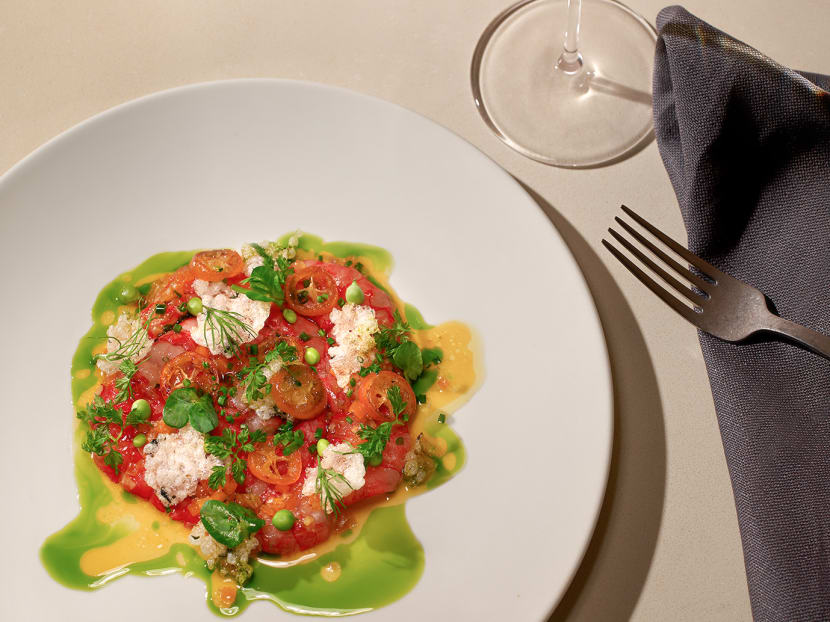 At his new restaurant in Capella Singapore, Mirazur’s feted chef showcases his Italian roots