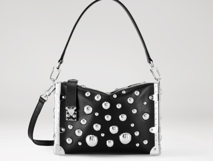 Louis Vuitton x Yayoi Kusama Alma BB Black/White in Grained Empreinte  Cowhide Leather with Silver-tone - US