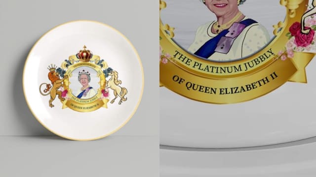 英女王白金禧年纪念收藏品印刷出错成限量商品