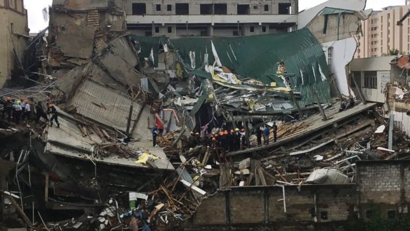 1 maut, 23 cedera akibat bangunan runtuh di Sri Lanka
