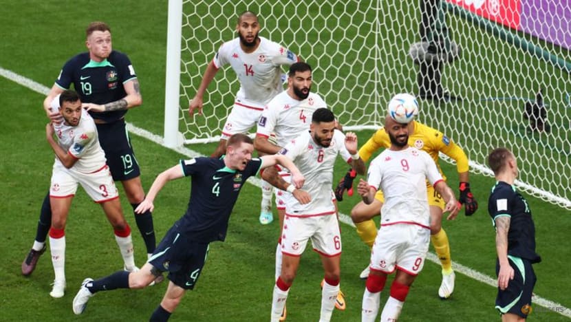 Aussie grit blunts Tunisia's attack in vital win Aussie grit blunts Tunisia's attack in vital win