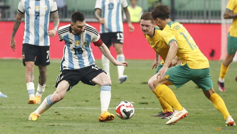 Messi nets his fastest Argentina goal in win over Australia in Beijing