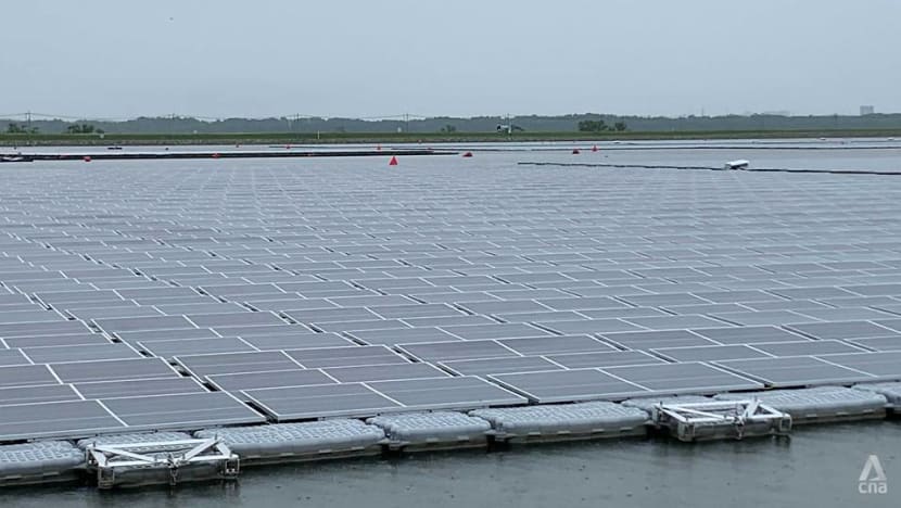 Tengeh Reservoir floating solar farm officially opens, 'big step' towards environmental sustainability, says PM Lee Tengeh Reservoir floating solar farm officially opens, 'big step' towards environmental sustainability, says PM Lee