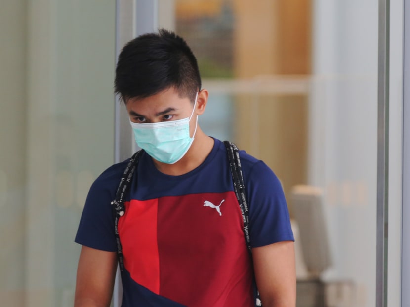 Zachary Lim Yong Hao, 18, was a junior college student when he trespassed on the women’s toilet at the National University of Singapore’s University Town in 2019. Zachary Lim Yong Hao, 18, was a junior college student when he trespassed on the women’s toilet at the National University of Singapore’s University Town in 2019.