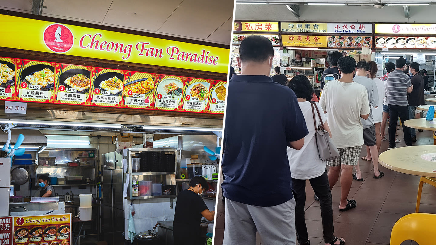 Once Deserted Cheong Fan Paradise Now Has 3-Hour Queues; Customers Tell Us Why They Wait Once Deserted Cheong Fan Paradise Now Has 3-Hour Queues; Customers Tell Us Why They Wait