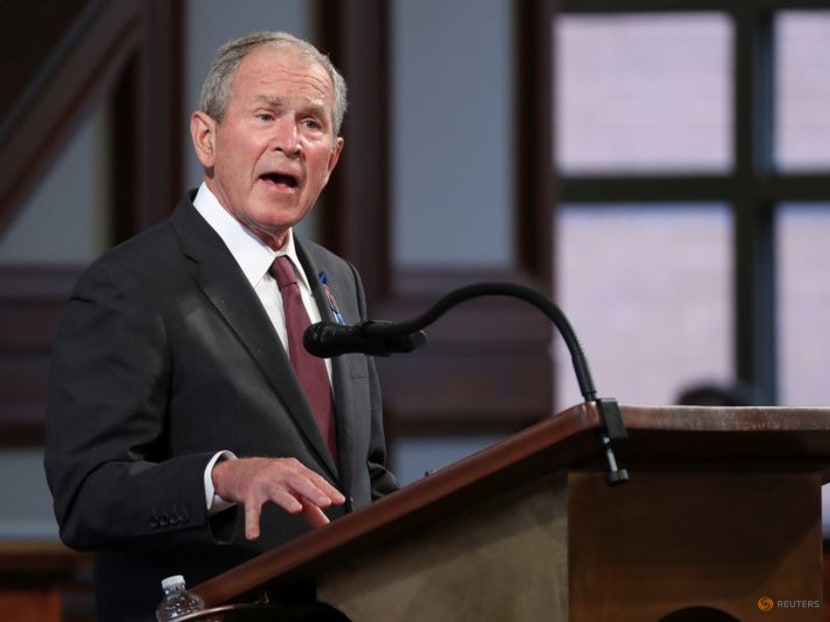 Former president Bush says US must quickly aid Afghan refugees Former president Bush says US must quickly aid Afghan refugees