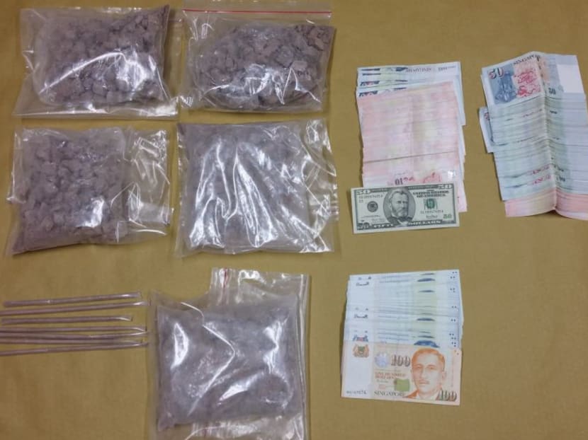 7 arrested, 7.5kg of drugs worth over half a million dollars seized